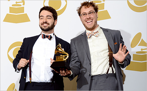 US-MUSIC-GRAMMY AWARDS-TROPHY