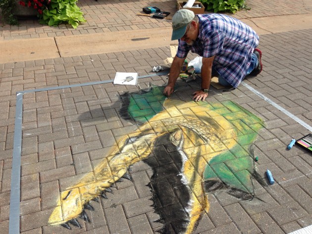 Greeley Attempts to Break World Chalk Record