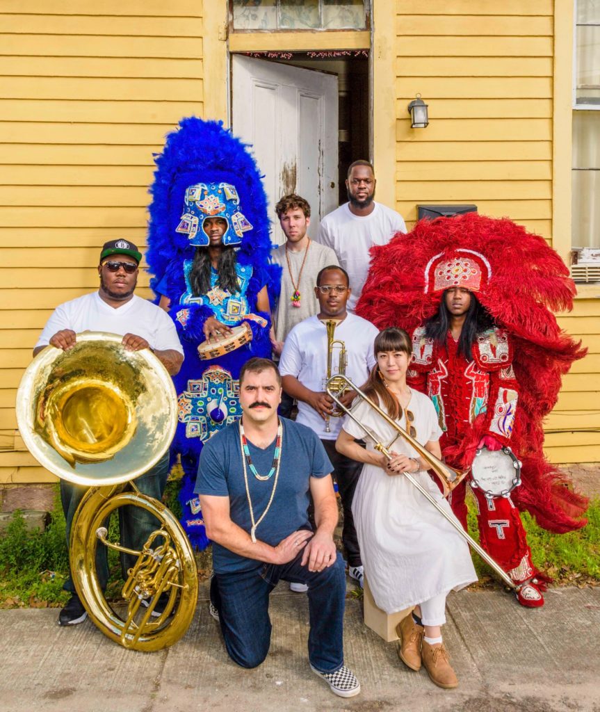 Photo from “Cha Wa: Mardi Gras Indian Funk Stirs Greeley Like Gumbo At The Blues Jam”