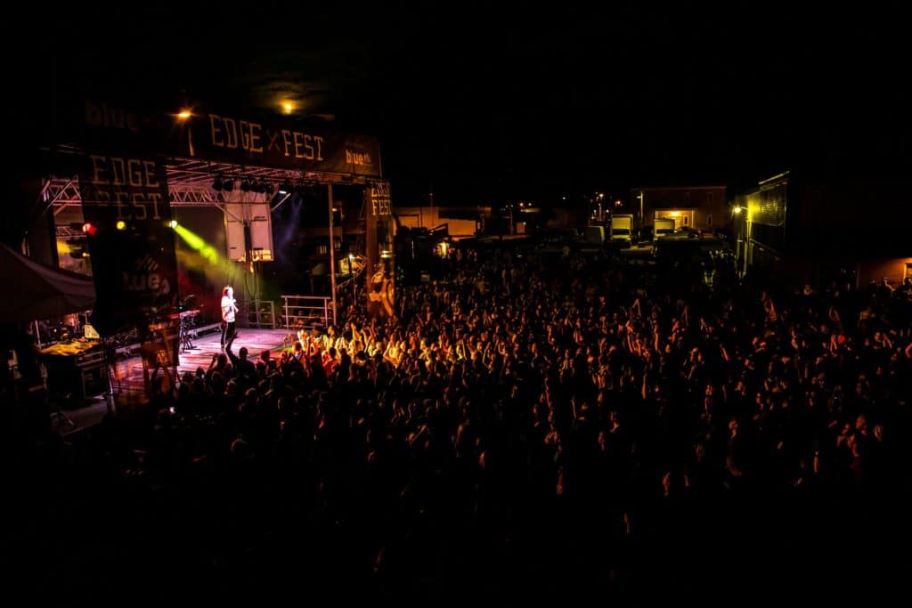 Photo from “Wyoming Parties On The Edge: K-Flay Plays Cheyenne’s Edge Fest At New Amphitheatre”
