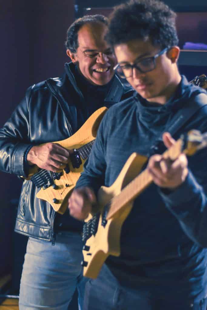 Photo from “Sultans of Shred: Greeley Teen’s World-Class Guitar Chops Run In La Familia”