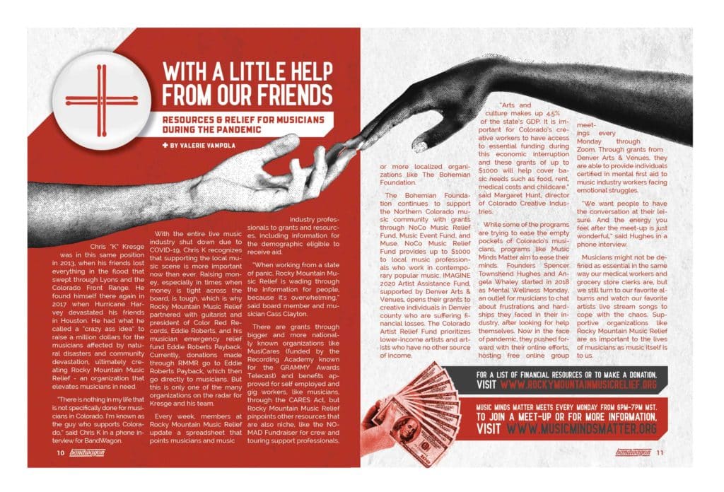 Photo from “With A Little Help From My Friends: Resources & Relief For Musicians During The Pandemic”
