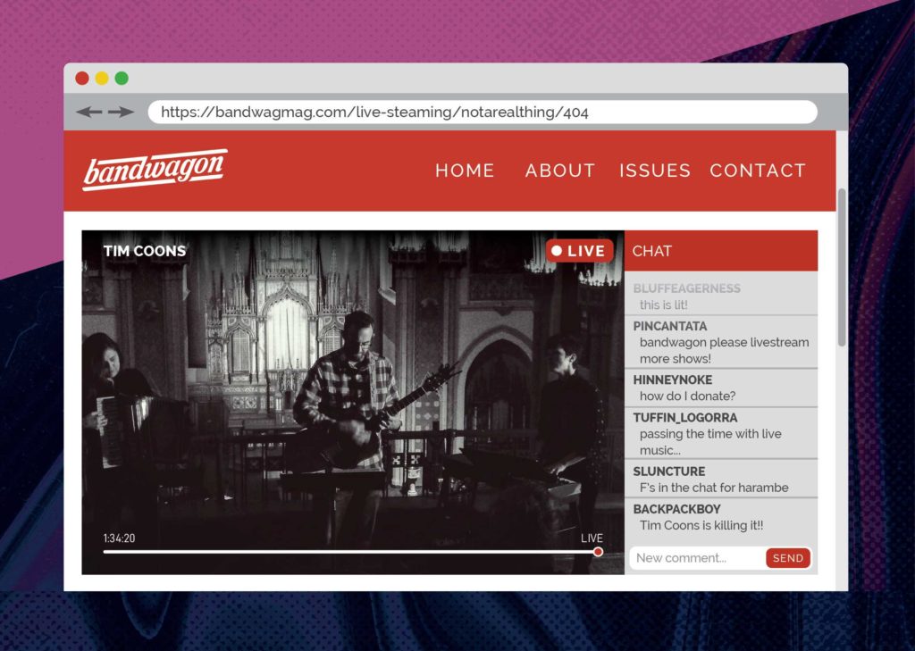 Photo from “Redefining The Industry: Could Live Streaming be the Woodstock of the COVID Era?”