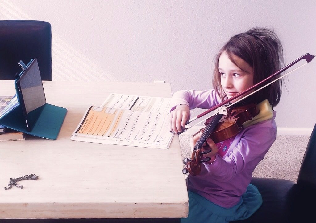 Photo from “In My Room: Music Teachers Turn To Online Methods, Keeping Musical Communities Together”
