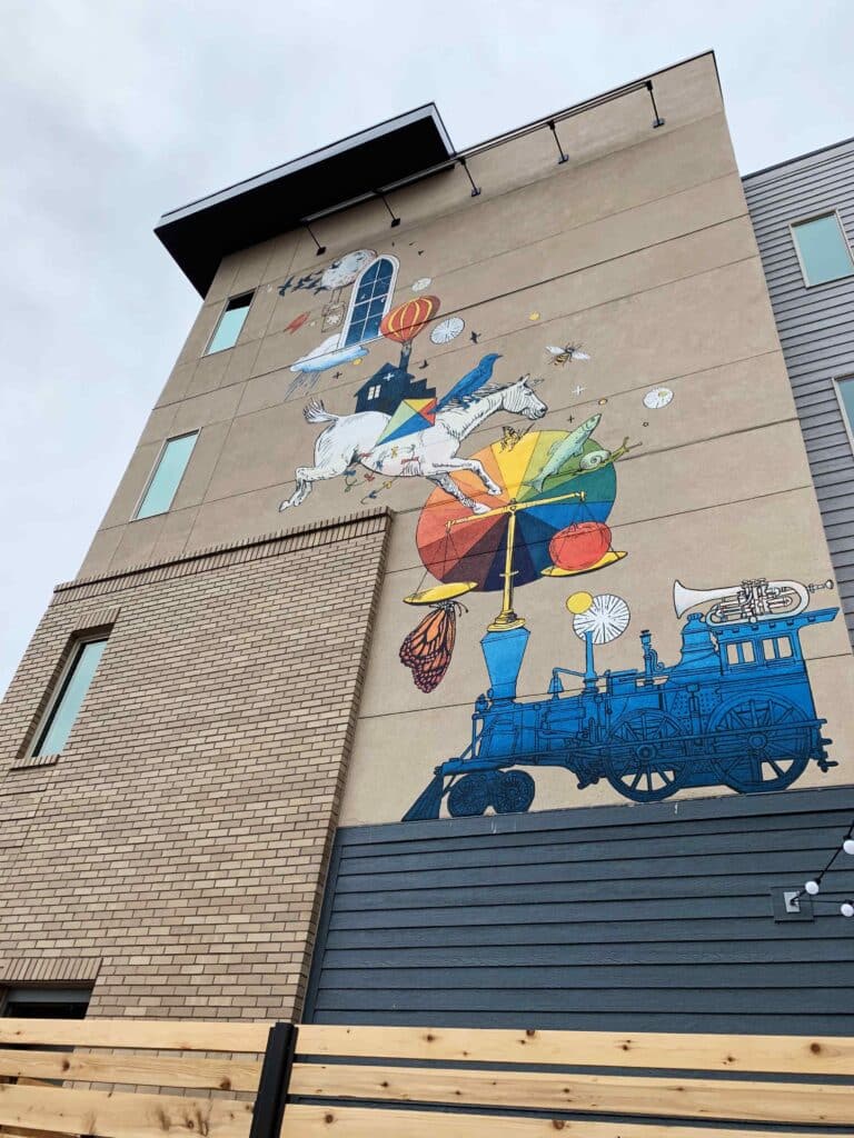 Photo from “Walking The Walk: New Greeley Murals Celebrate and Beautify the way Downtown”