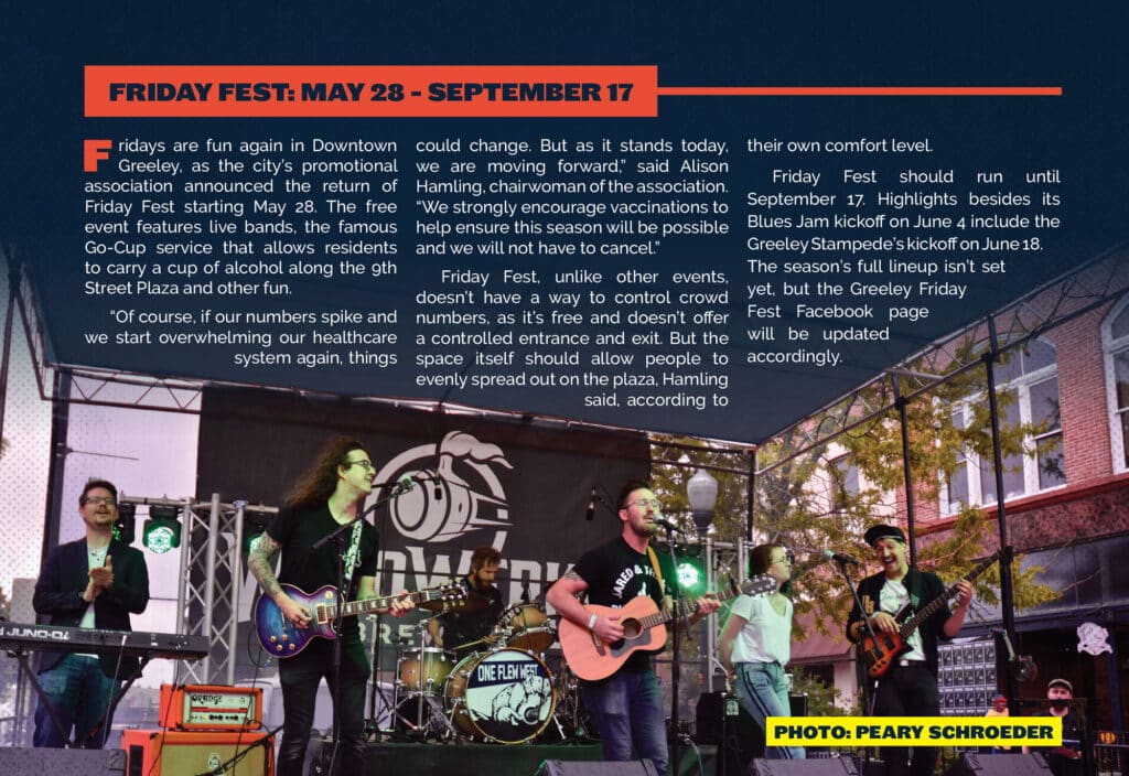 Photo from “Pump Up The Jam: Festivals Get the OK in Vaccinated NoCo – We Break It Down”