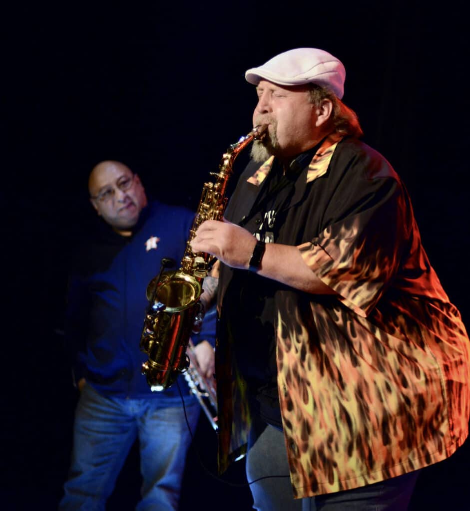 Mike Zito's Big Blues Band - photo by Peary Schroeder
