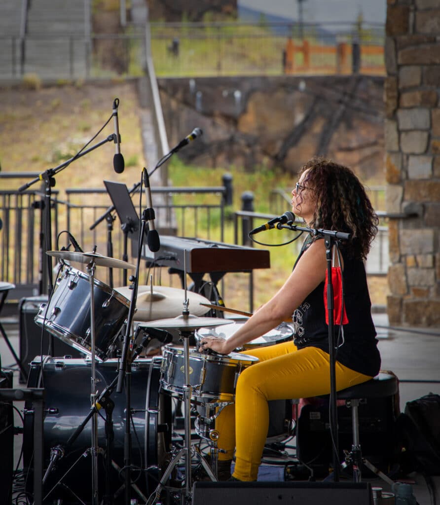 Photo from “For Life: Emily Nelson on The Drums”
