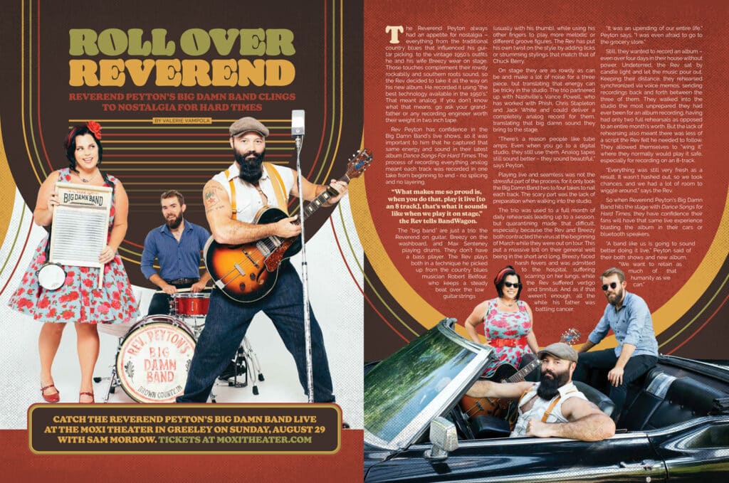 Photo from “Roll Over Reverend: Reverend Peyton’s Big Damn Band clings to nostalgia for Hard Times”