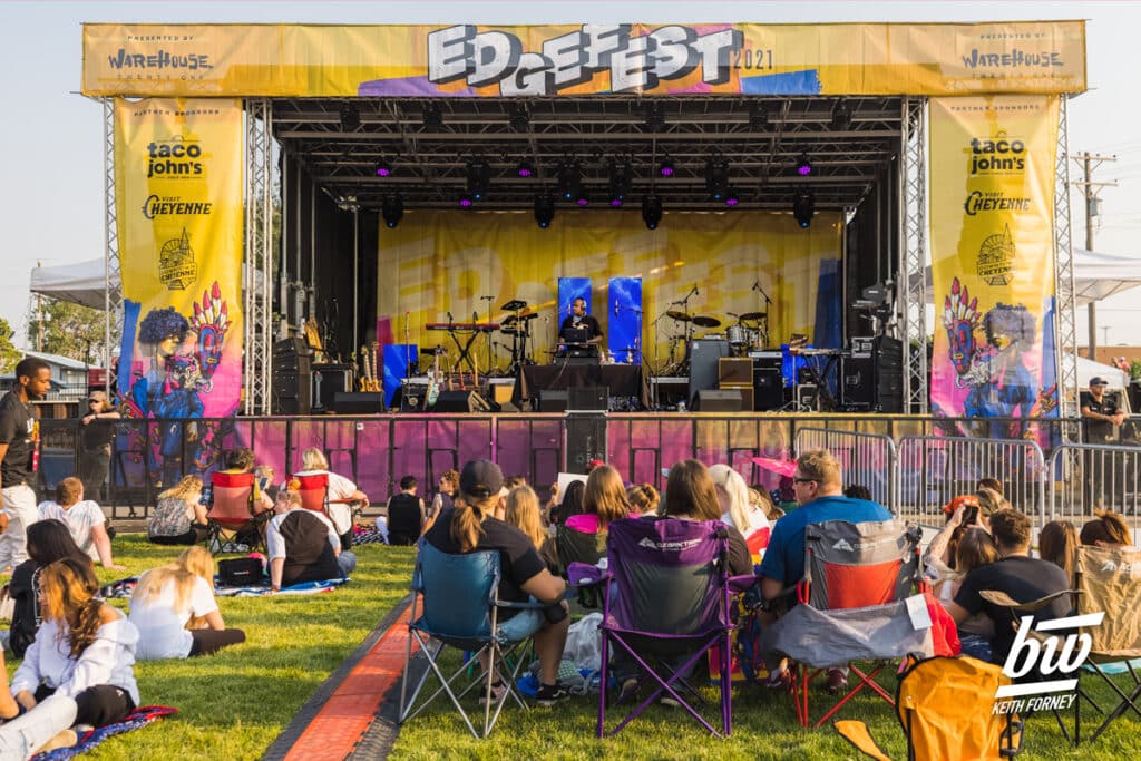DJ Sundown: Edge Fest, 2021 - by Keith Forney
