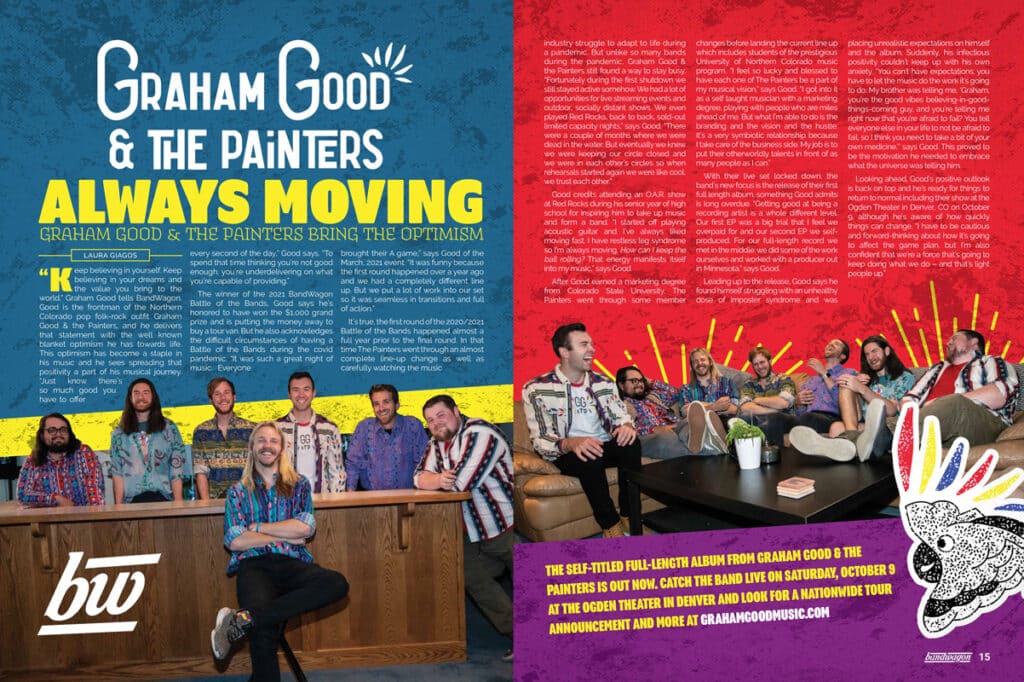 Photo from “Always Moving: Graham Good & The Painters Bring the Optimism”