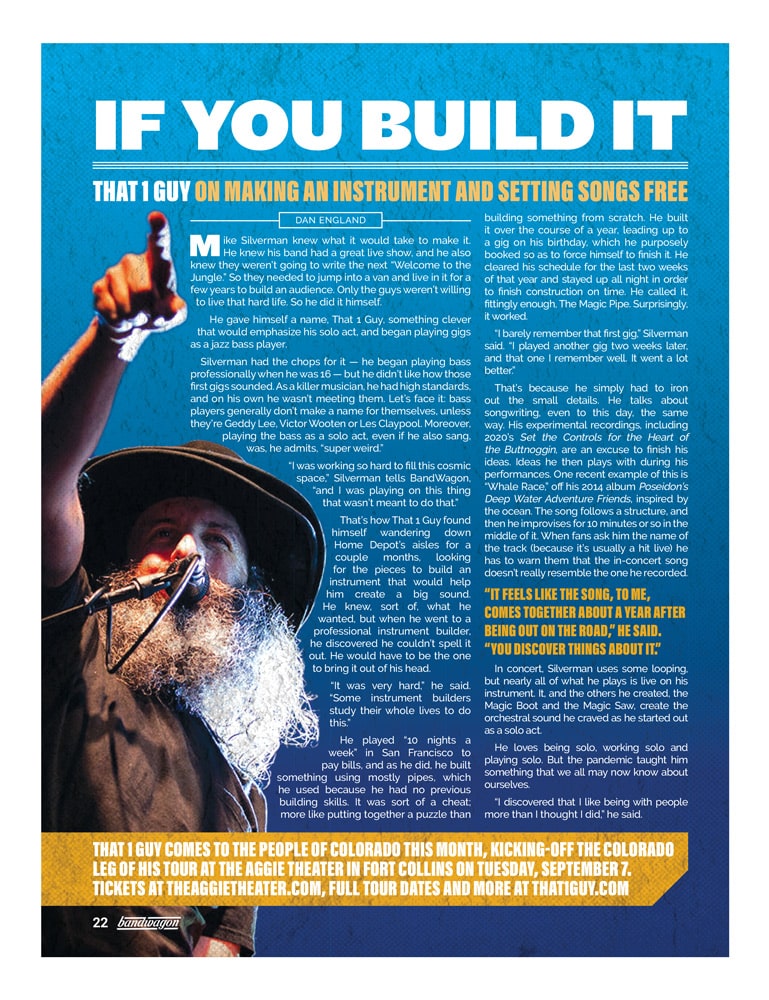 Photo from “If You Build It: That 1 Guy on Making an Instrument and Setting Songs Free”