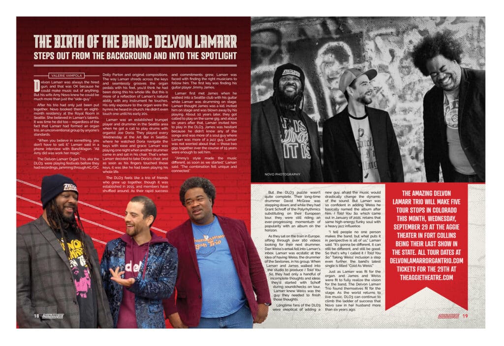 Photo from “Birth of The Band: Delvon Lamarr Steps Into the Spotlight with DLO3.”