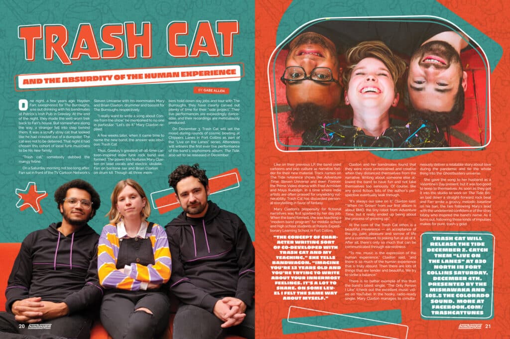 Photo from “Trash Cat and the Absurdity of the Human Experience”