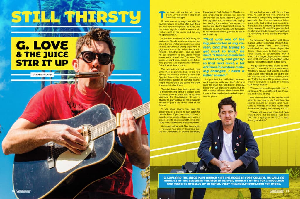 Photo from “Still Thirsty: G. Love & The Juice Stir it Up”