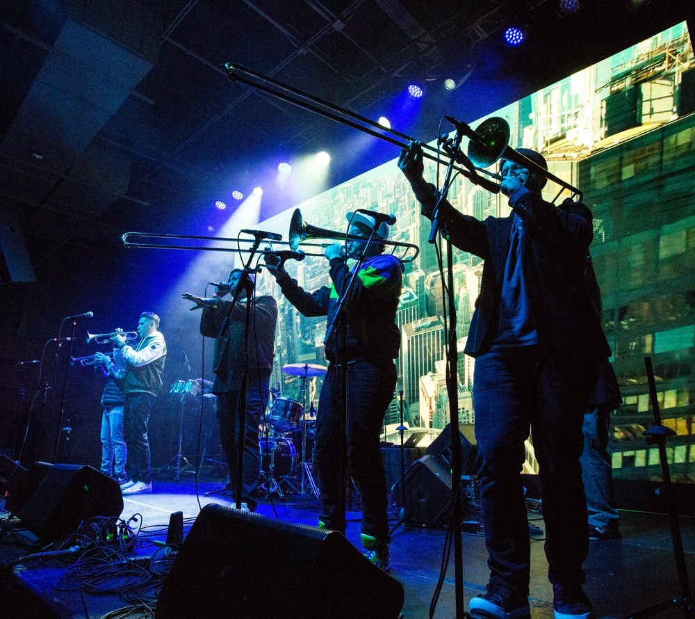 Photo from “Common Ancestor: LowDown Brass Band’s New Hotness Has Roots”