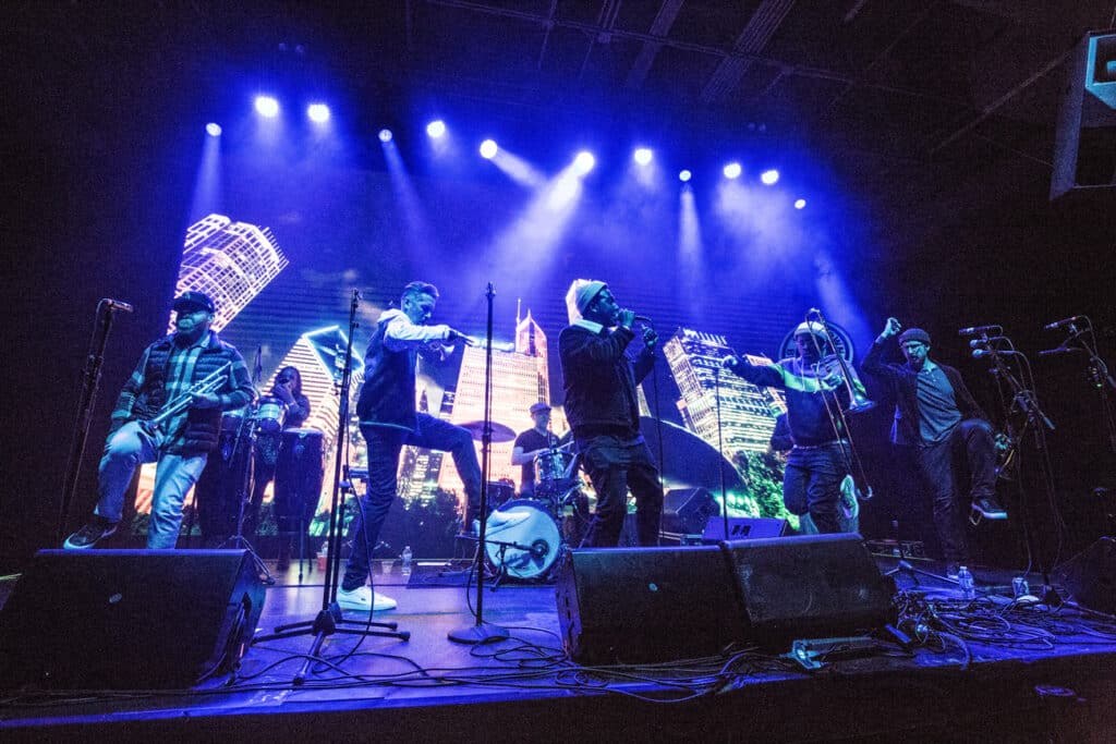 Photo from “Common Ancestor: LowDown Brass Band’s New Hotness Has Roots”