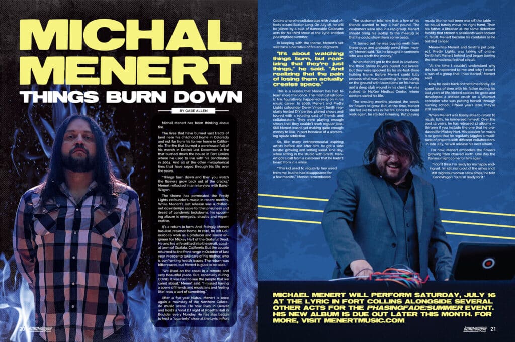 Photo from “Michal Menert: Things Burn Down”