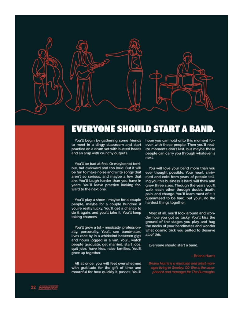 Photo from “Everyone Should Start a Band”