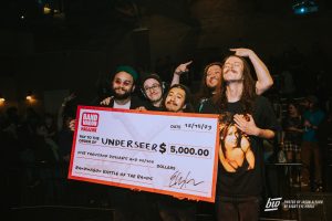 Photo from “Underseer WINS The 2023 BandWagon Magazine Battle of The Bands”