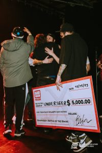 Photo from “Underseer WINS The 2023 BandWagon Magazine Battle of The Bands”