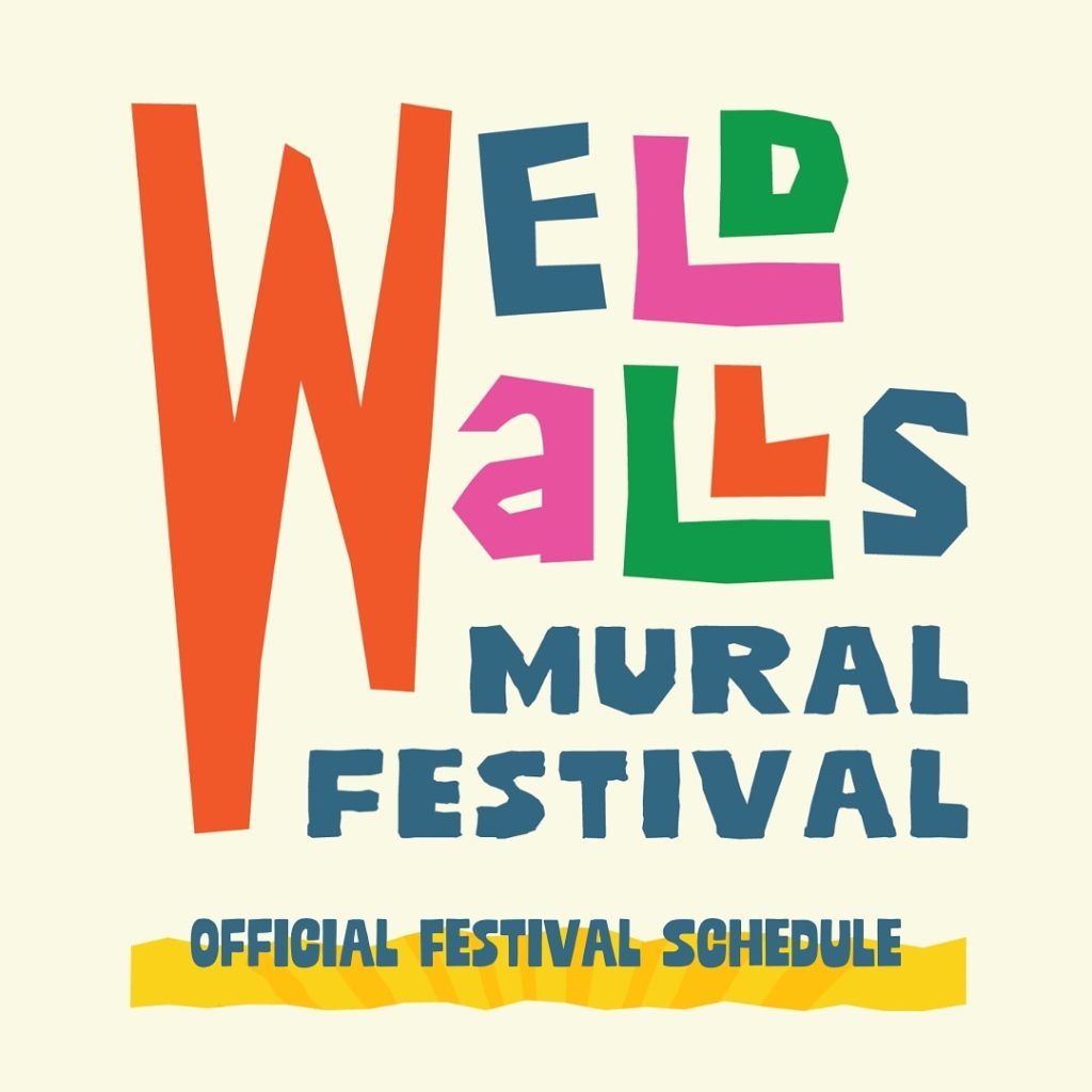 Photo from “Armando Silva and Briana Harris Spark a Mural Revolution with WeldWalls Mural Festival”