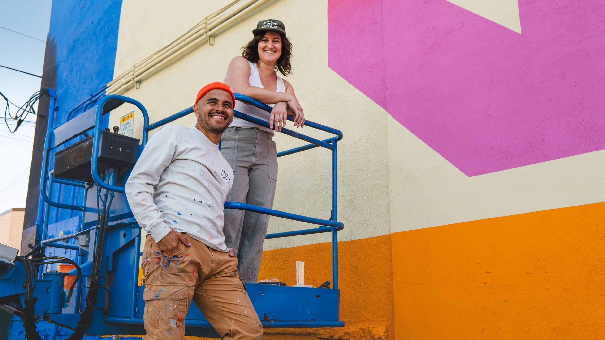 Photo from “Armando Silva and Briana Harris Spark a Mural Revolution with WeldWalls Mural Festival”