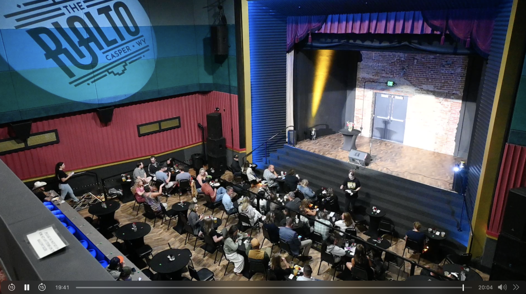 Photo from “The Rialto’s Revival: Casper’s Historic Theater Becomes Wyoming’s Comedy Hub”