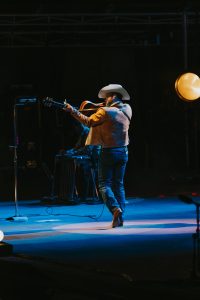 Photo from “Charley Crockett Turns Colorado Canyon Into Texas Country”