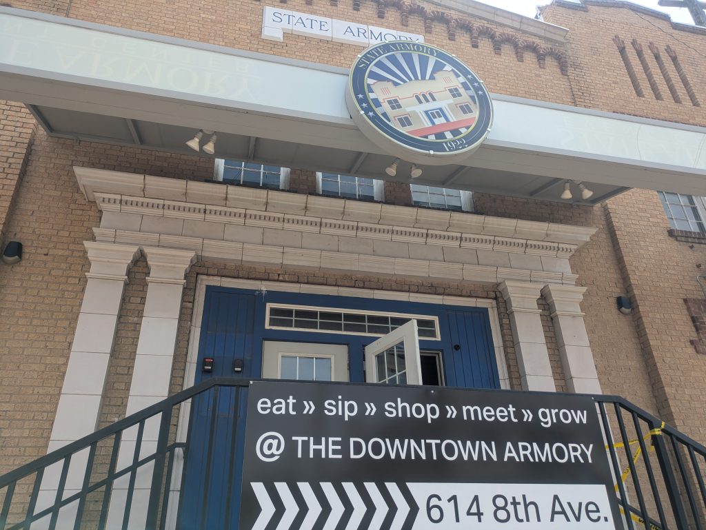 Photo from “Better Together: Greeley’s Downtown Armory Re-Opens as a Bold Creative Collective”