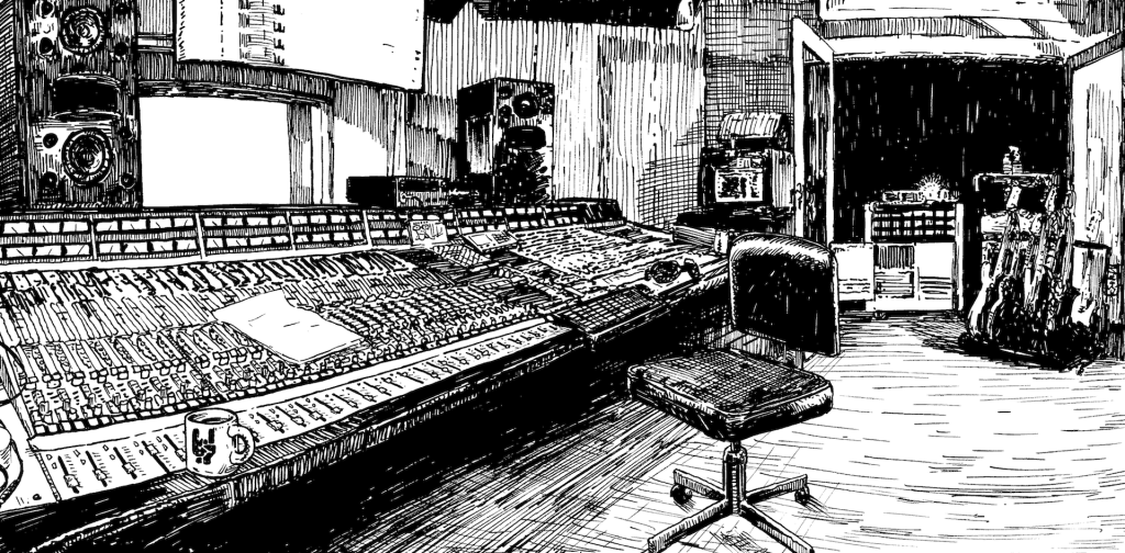 Photo from “Thirty Years Loud: How The Blasting Room became one of punk’s most important studios without ever leaving Fort Collins.”