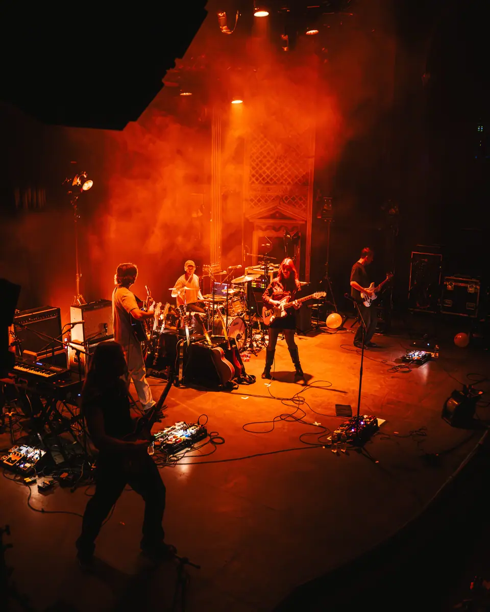 Slow Pulp live, photographed by Jackson Blunt (photo 17 of 18)