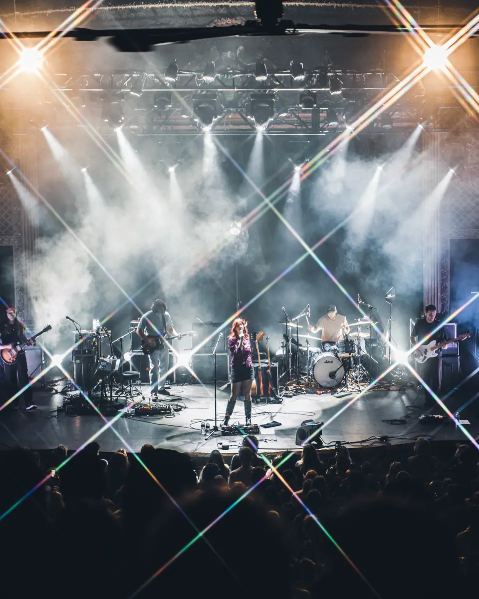 Slow Pulp live, photographed by Jackson Blunt (photo 5 of 18)