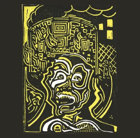 Fear of Withdrawal and Sludgebroker, THERE HE IS GET HIM split EP cover