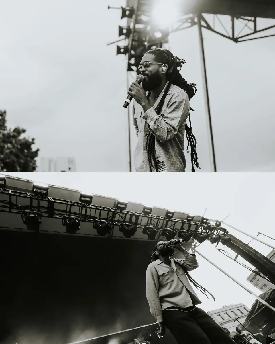 Teddy Swims performs on the Endless Sunshine bill (photo 2 of 9)